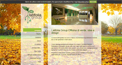 Desktop Screenshot of latifolia.it